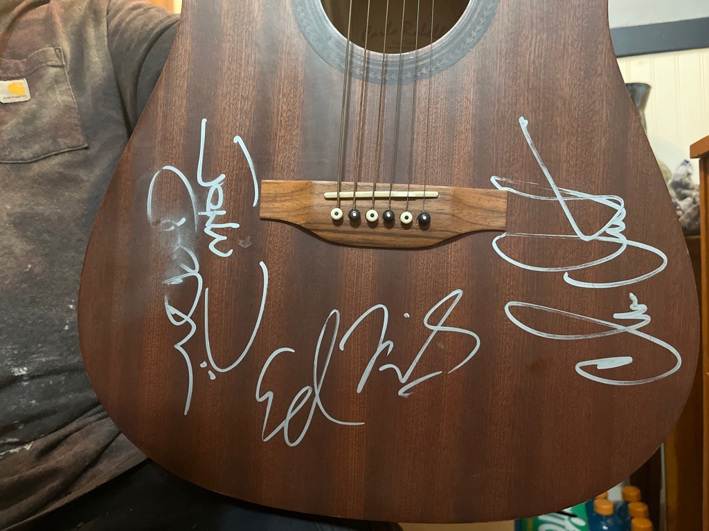 Toby Keith and members of his band (including Ed Enis)