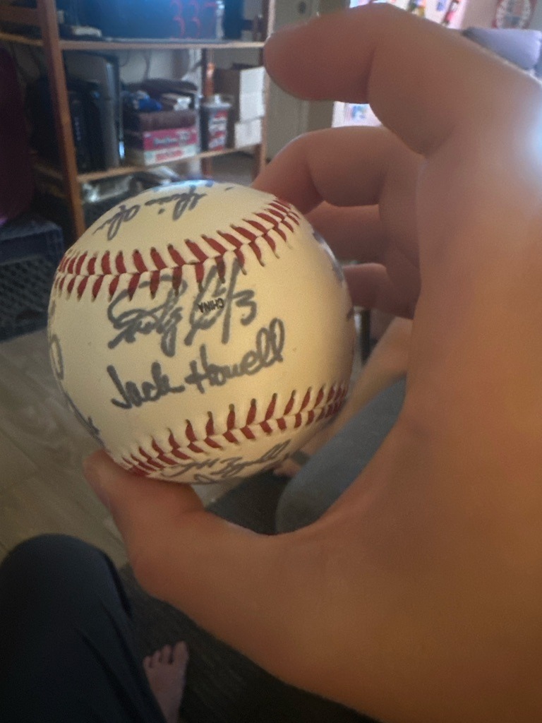 Jack Howell (featured prominently among multiple signatures)