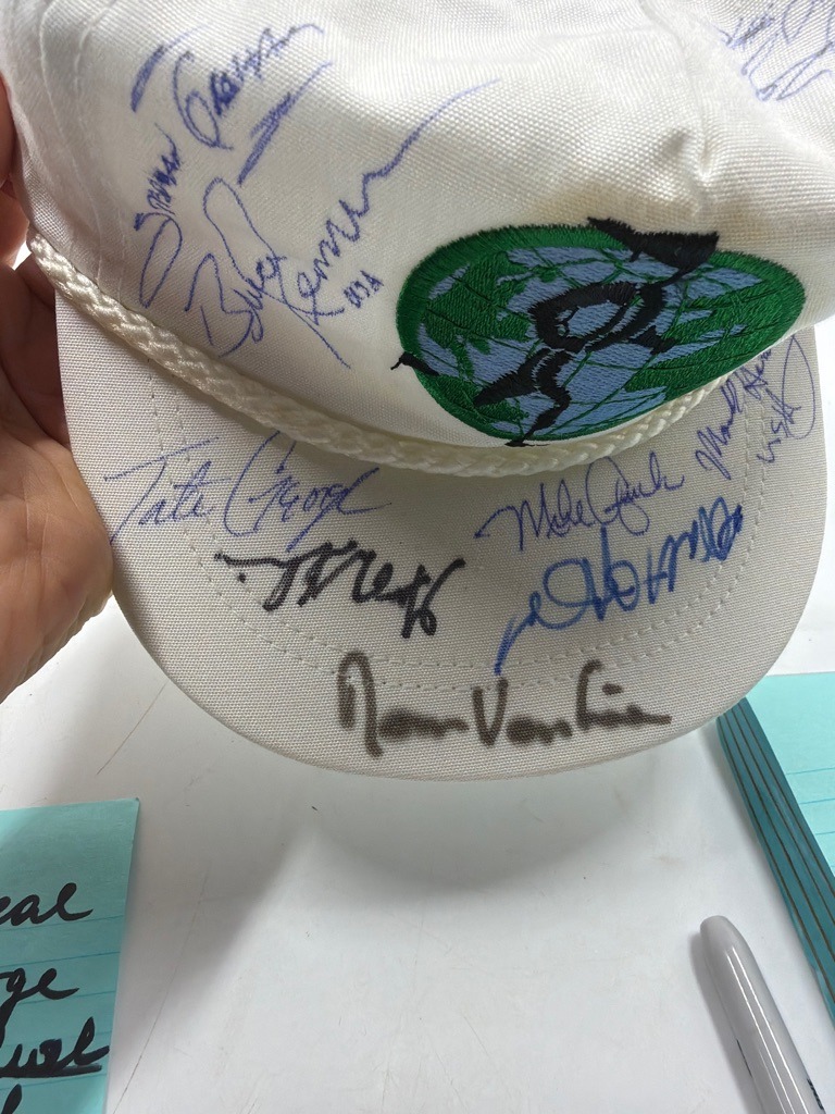 Multiple Signers (Tate George, Norm Van Lier, and others)