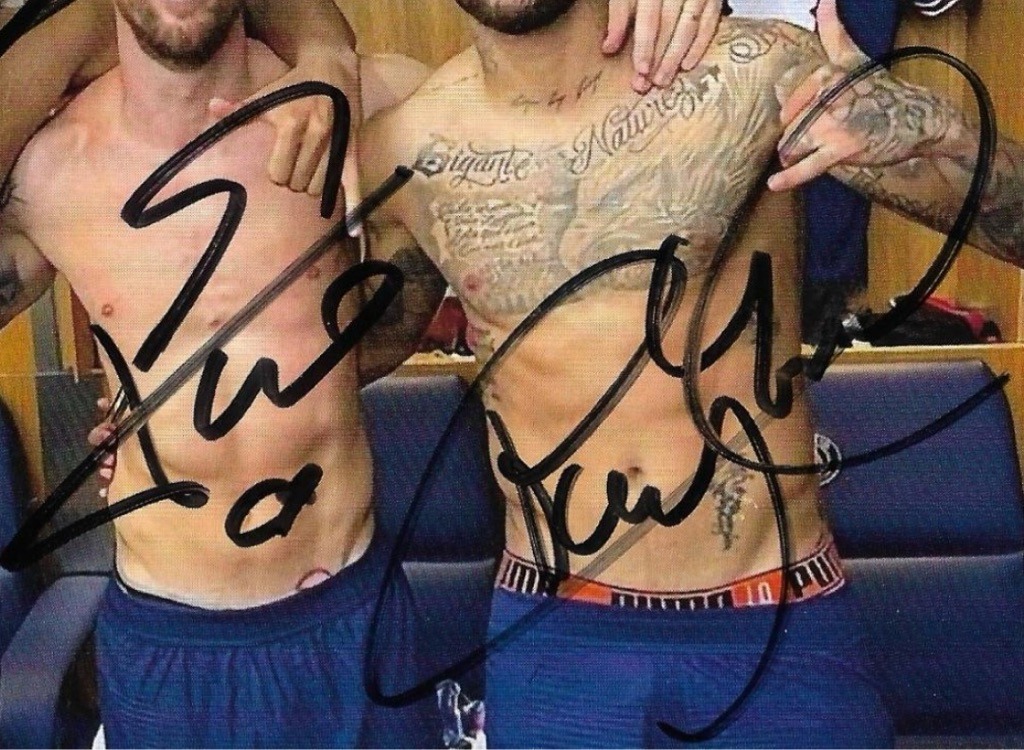 Lionel Messi and Neymar Jr.