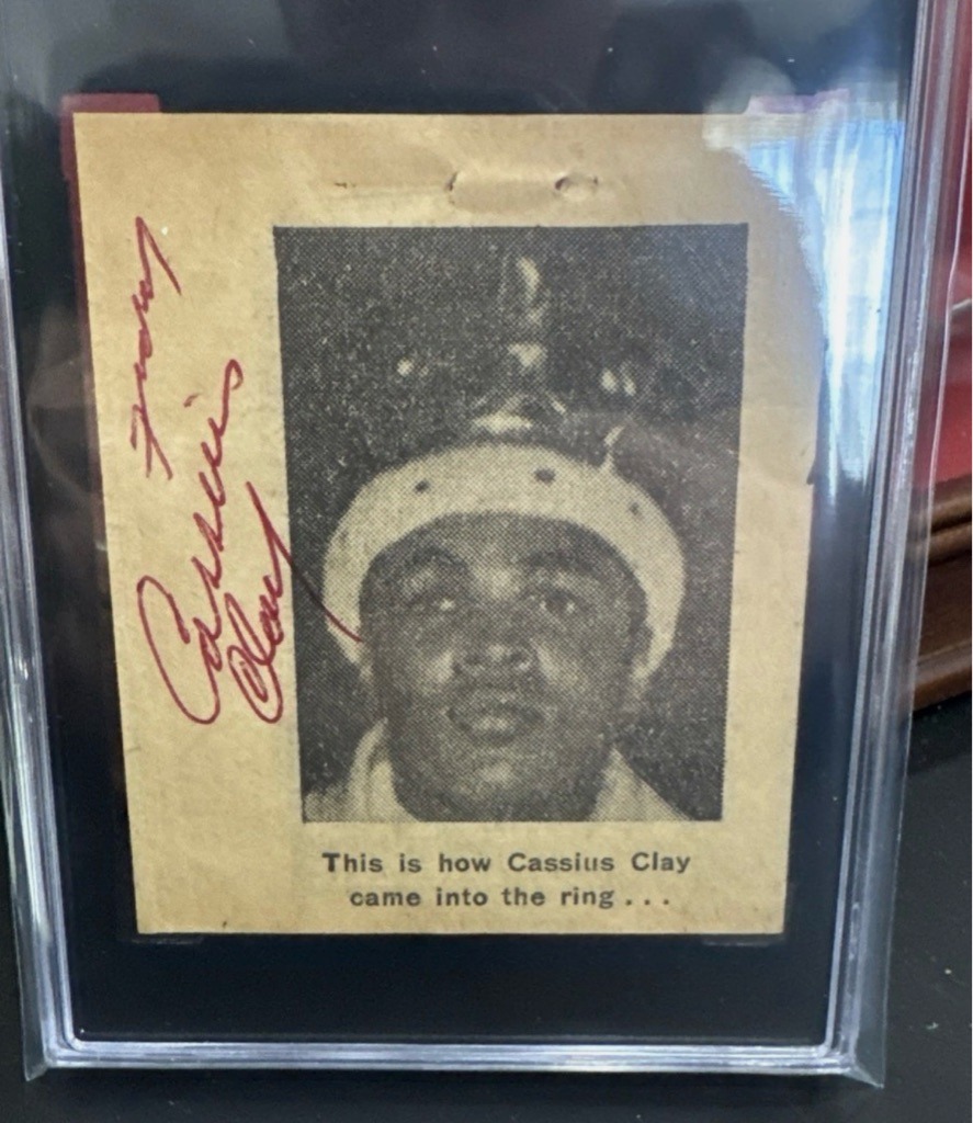 Muhammad Ali (born Cassius Marcellus Clay Jr.)
