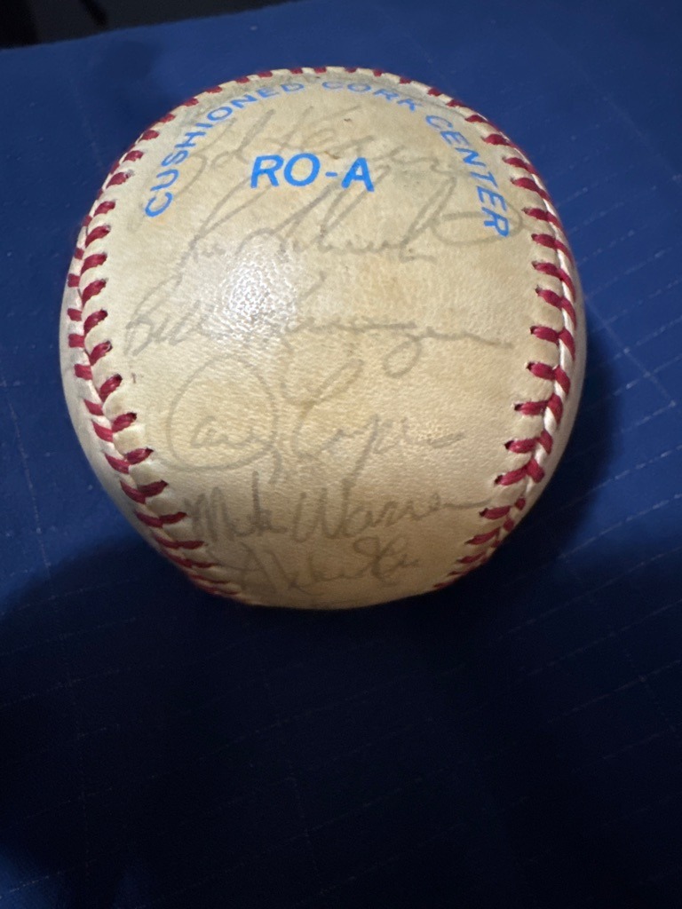 Multiple Signers (likely 1983/1984 Oakland Athletics)