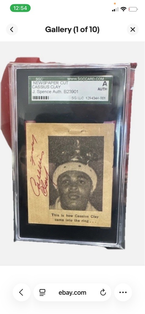 Cassius Clay (Muhammad Ali)