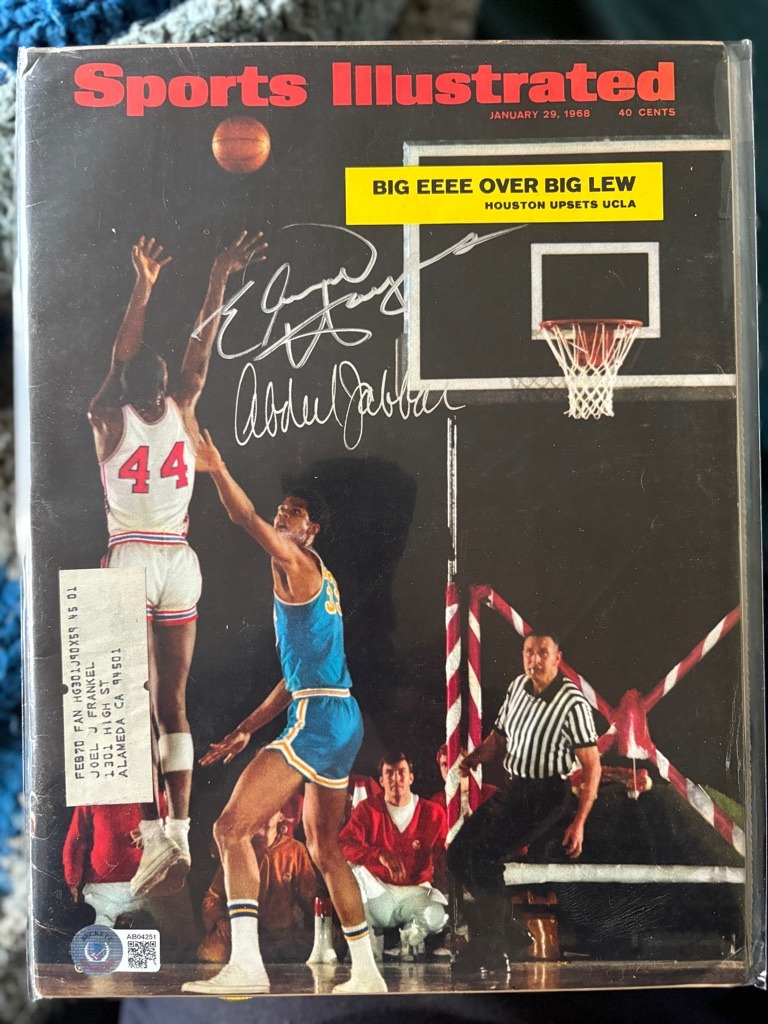 Kareem Abdul-Jabbar and Elvin Hayes