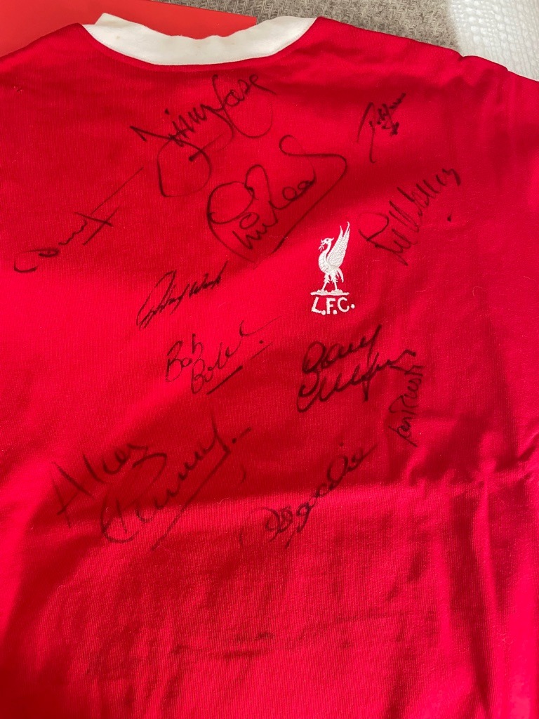 Liverpool F.C. Multi-Signed Squad (Includes Bob Paisley, Ian Rush, Kenny Dalglish)