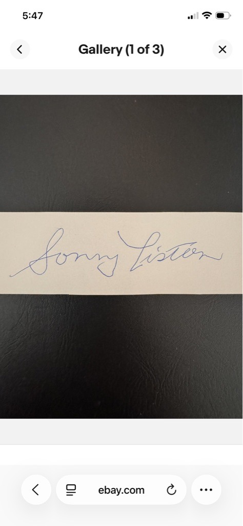 Sonny Liston