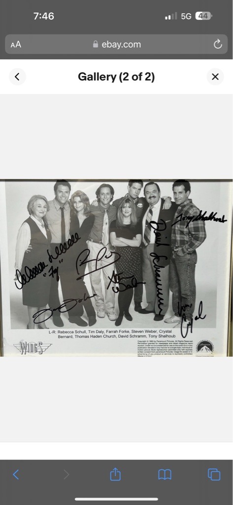 Multiple Cast Members of Wings (Tim Daly, Steven Weber, Crystal Bernard, Tony Shalhoub, and others)