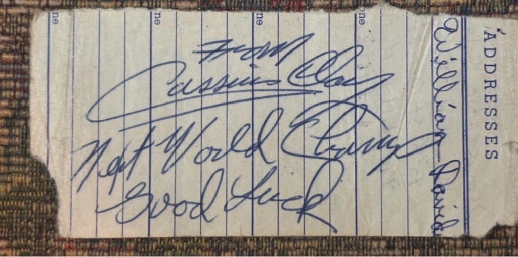 Cassius Clay (Muhammad Ali)