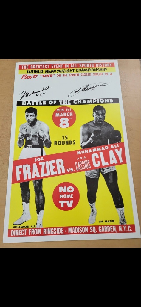 Muhammad Ali & Joe Frazier