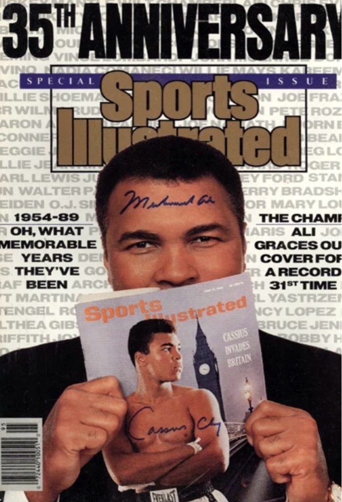Muhammad Ali (and Cassius Clay signature variant)