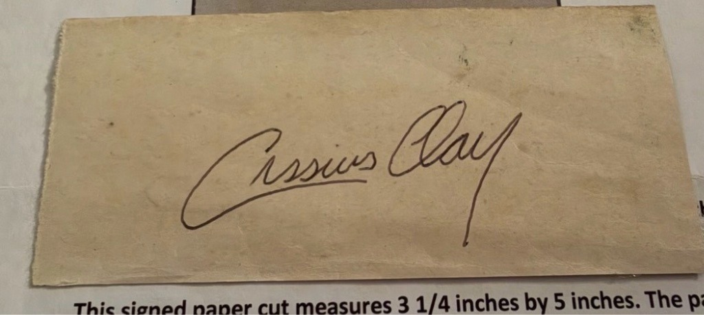 Cassius Clay (Muhammad Ali)