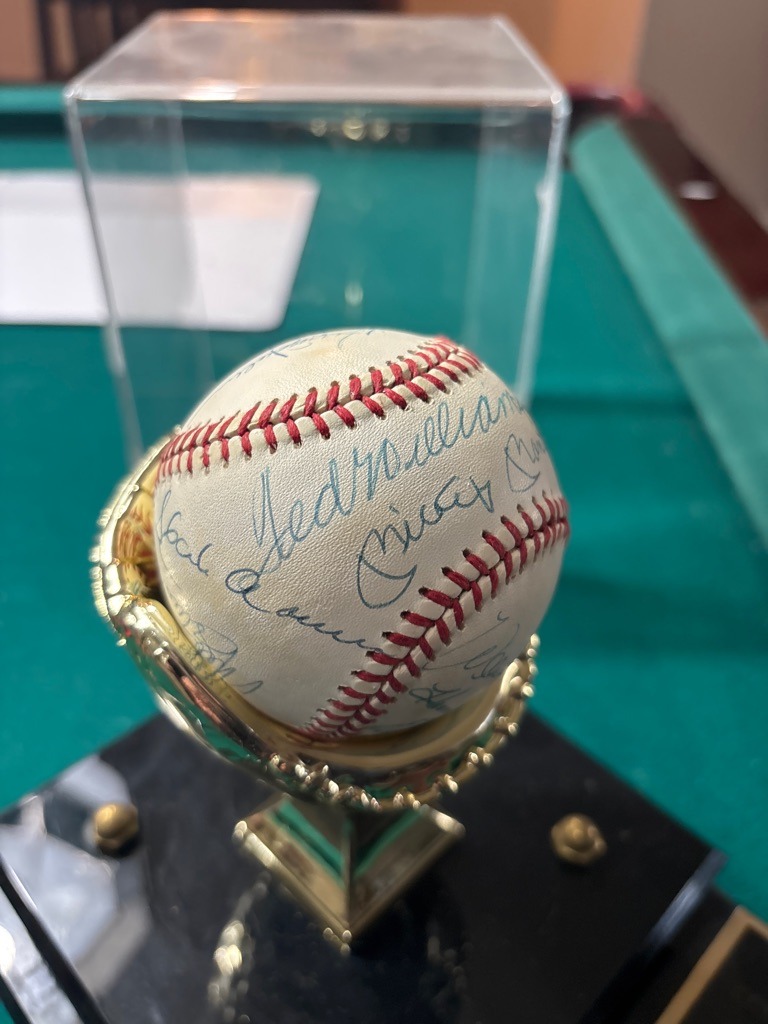 Ted Williams and Mickey Mantle (Multi-Signed)