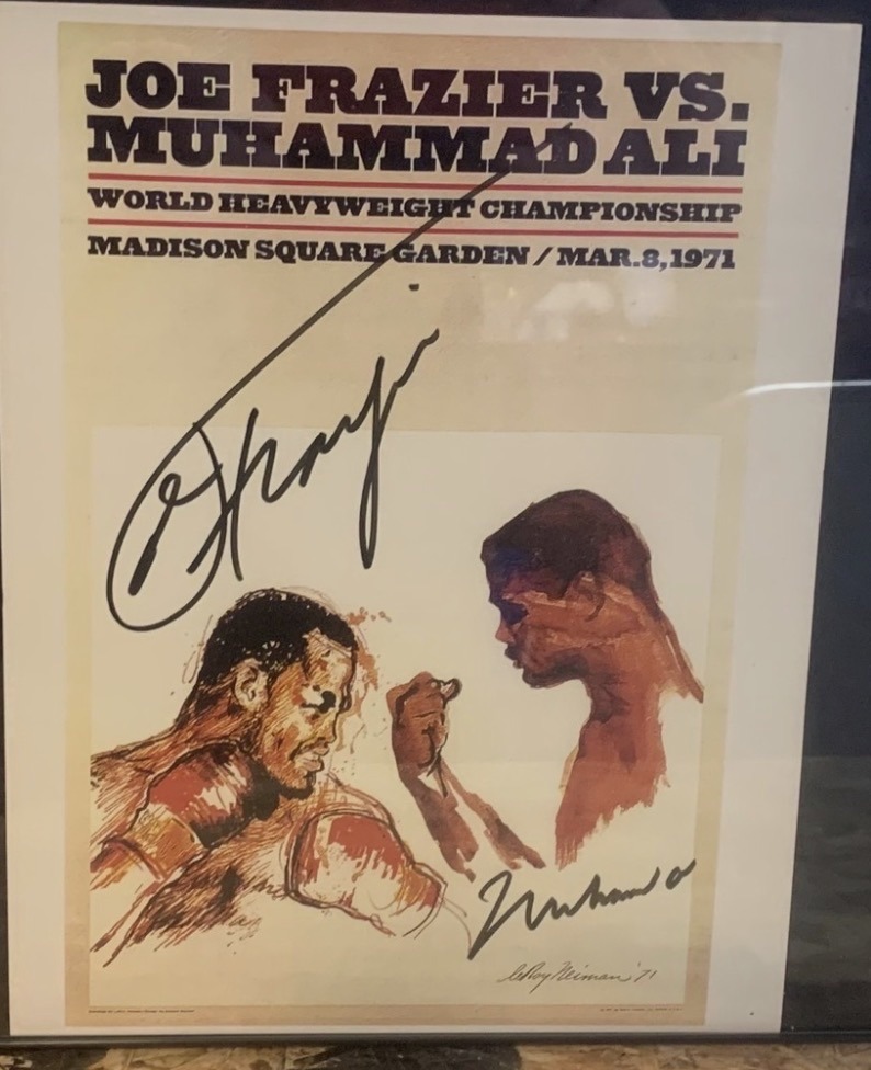 Joe Frazier and Muhammad Ali