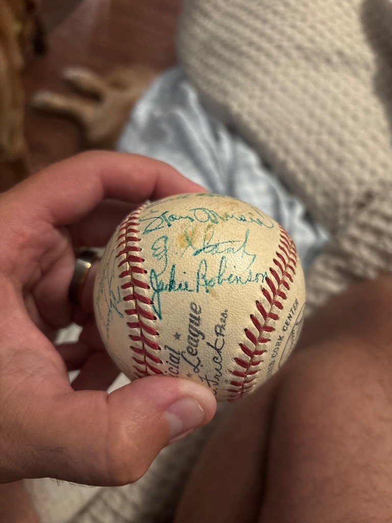 Jackie Robinson, Stan Musial, and Enos Slaughter