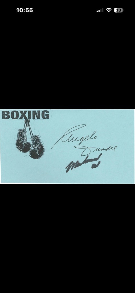 Angelo Dundee and Muhammad Ali