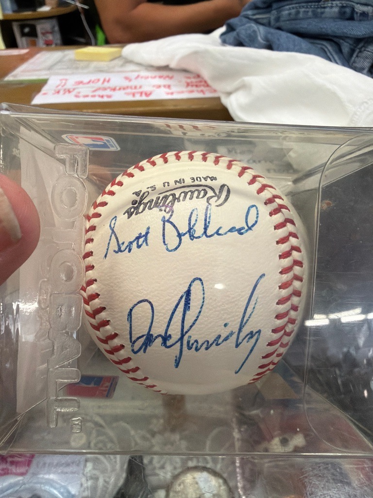 Scott Brosius and Don Zimmer