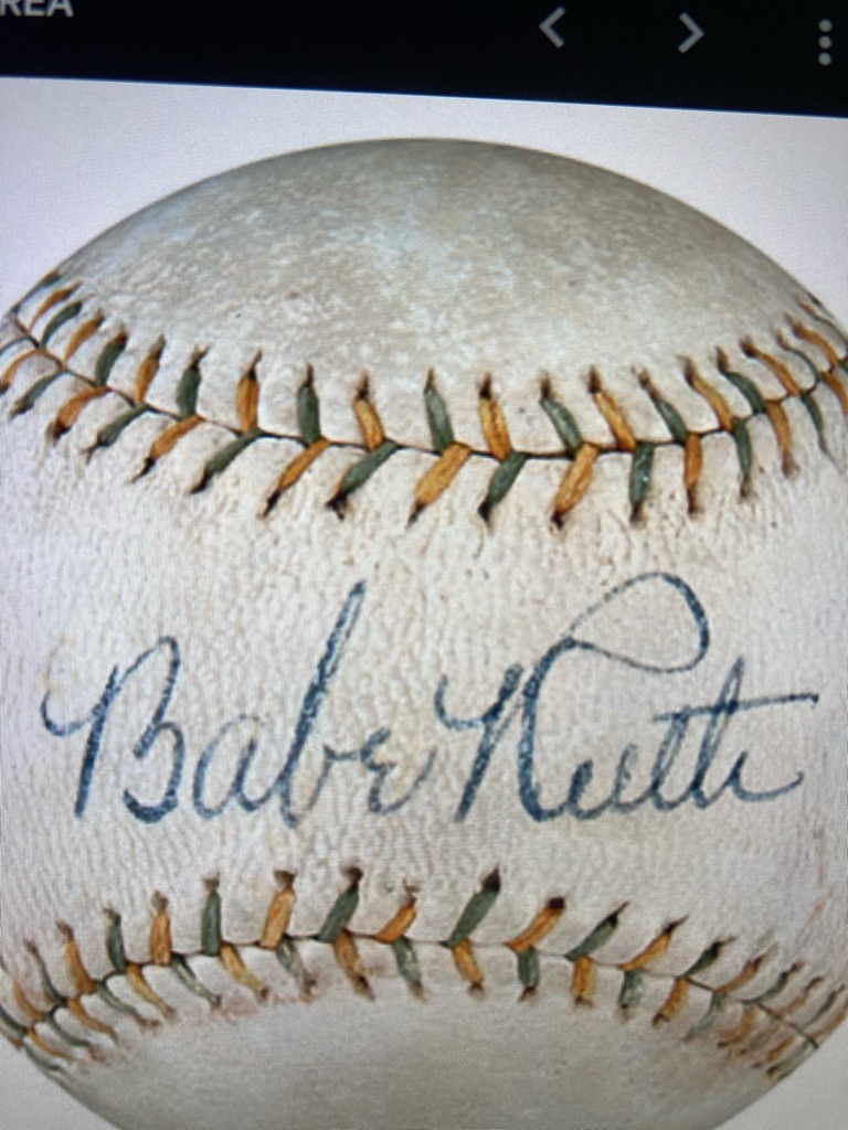 George Herman 'Babe' Ruth