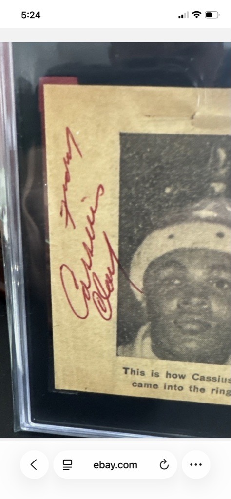 Cassius Clay (Muhammad Ali)