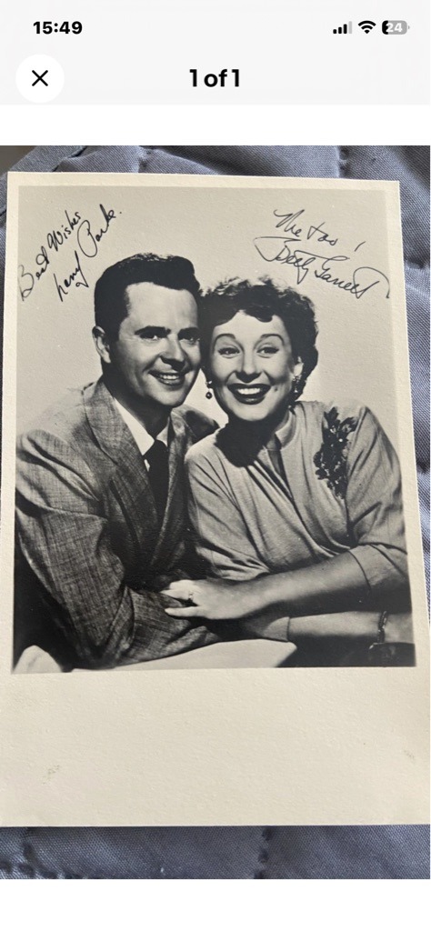Larry Parks and Betty Garrett