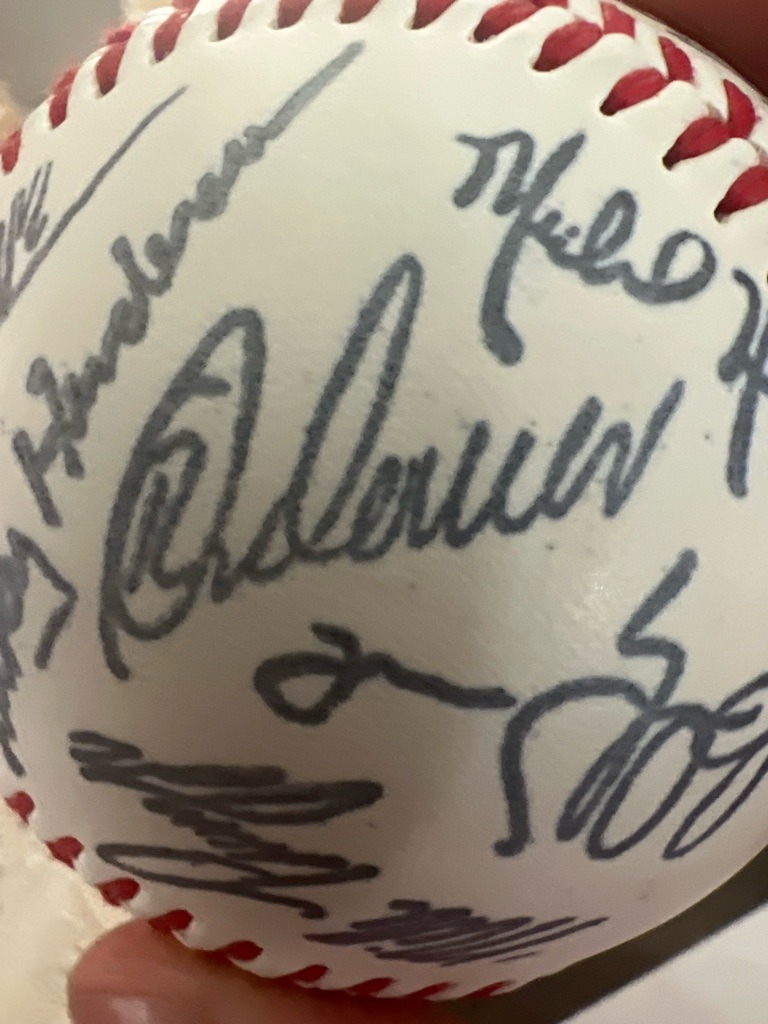 Rickey Henderson (and multi-signed)
