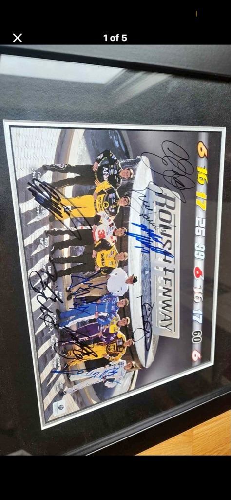 Roush Fenway Racing 2008-2009 Team (Multi-signed)