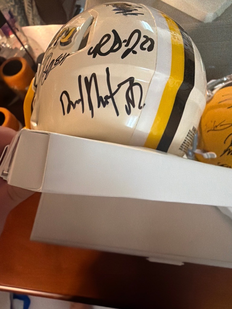 Multiple Signers / Pittsburgh Steelers Team-Signed Mini Helmet