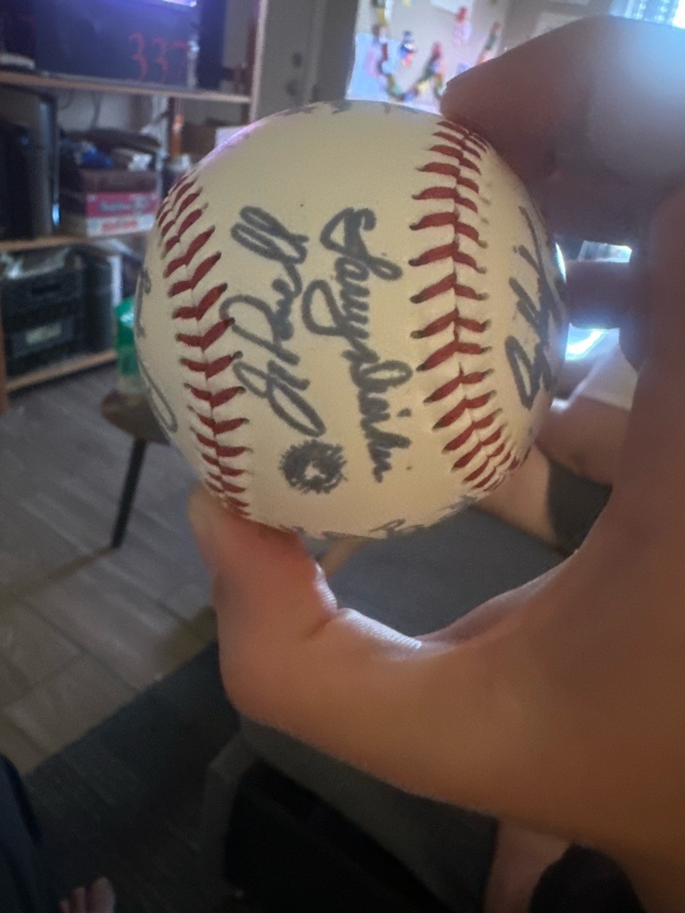 Multiple Signers (Team Signed Baseball including Jay Buhner and others)