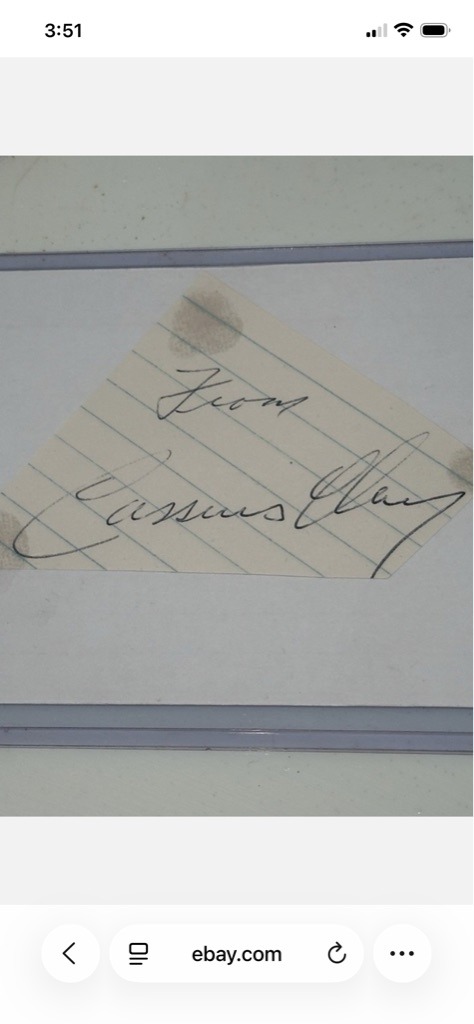 Cassius Clay (Muhammad Ali)