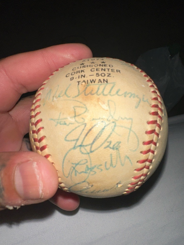 Multiple Signers (Unable to fully verify due to ball type and fading)
