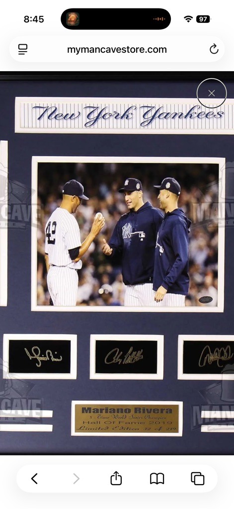 Mariano Rivera, Andy Pettitte, and Derek Jeter