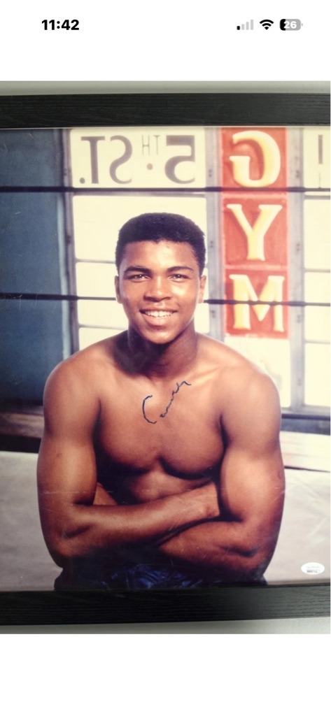 Muhammad Ali (born Cassius Clay)