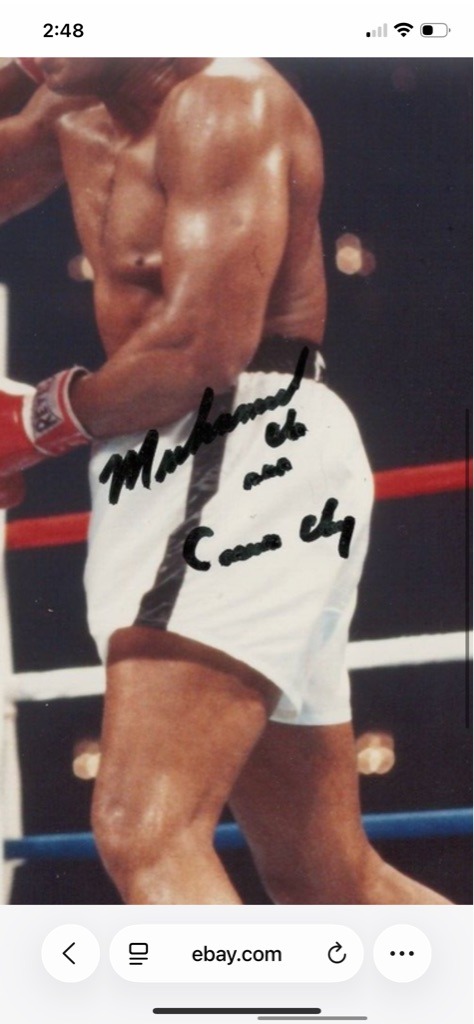 Muhammad Ali (born Cassius Clay)