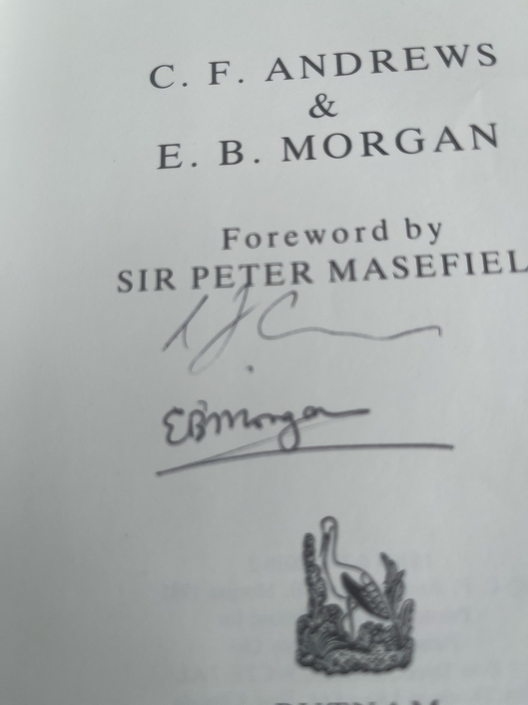 C. F. Andrews & E. B. Morgan