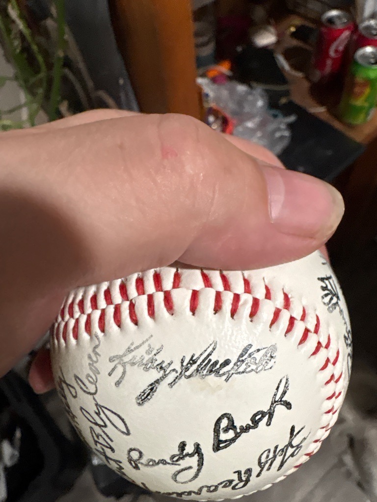 Kirby Puckett (along with multiple other Minnesota Twins players)