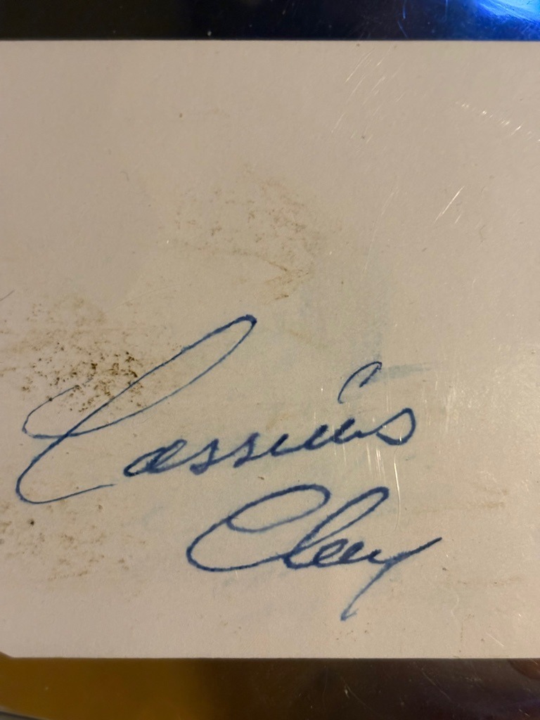 Cassius Clay (Muhammad Ali)