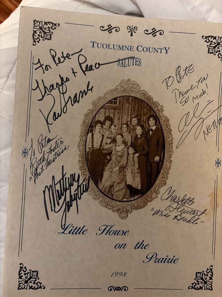 Cast of Little House on the Prairie (Karen Grassle, Alison Arngrim, Matthew Laborteaux, Charlotte Stewart, Ruth Foster)