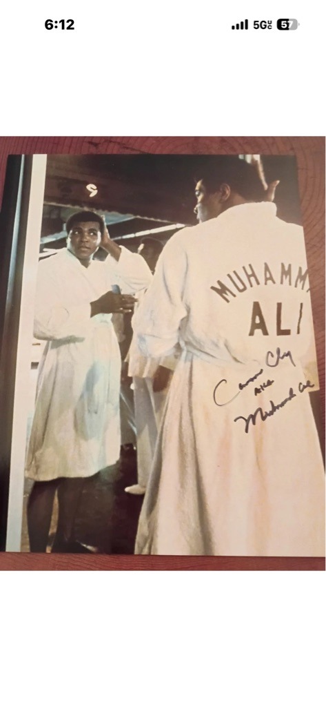 Muhammad Ali (born Cassius Clay)