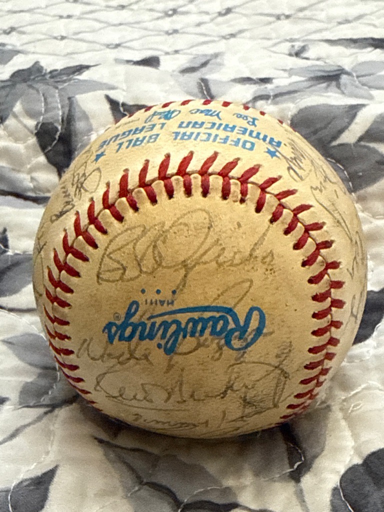 Multiple Signers (New York Yankees Team-Signed Ball, featuring Babe Ruth and Lou Gehrig)