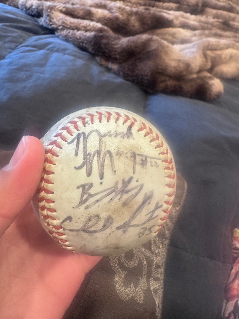 Unknown (Multi-signed Baseball)