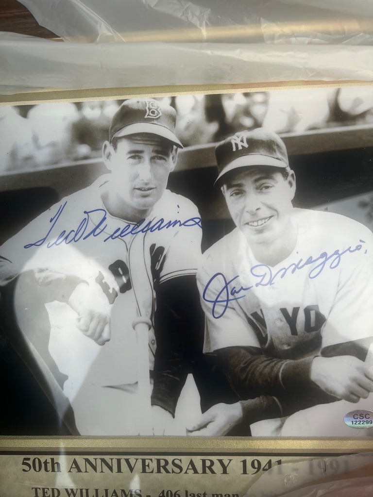 Ted Williams and Joe DiMaggio