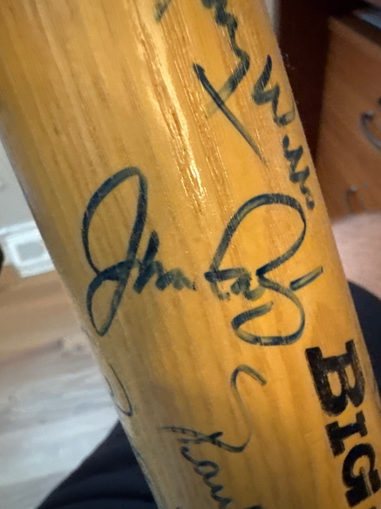 Multiple Signers (Likely including Jim Bouton and others)