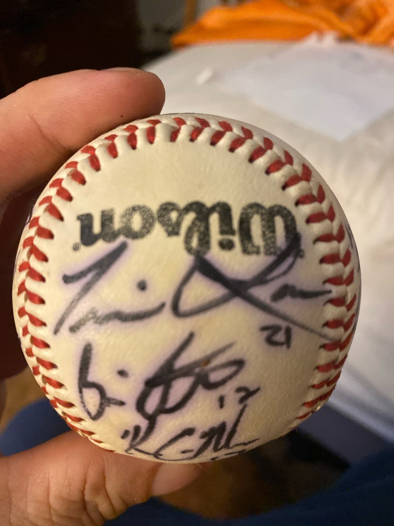 Multiple Signers (Likely Team-Signed Baseball)