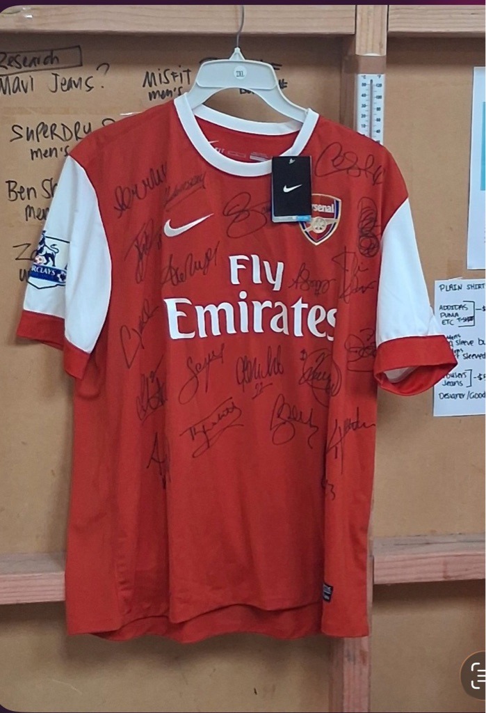 Multiple Arsenal FC Players