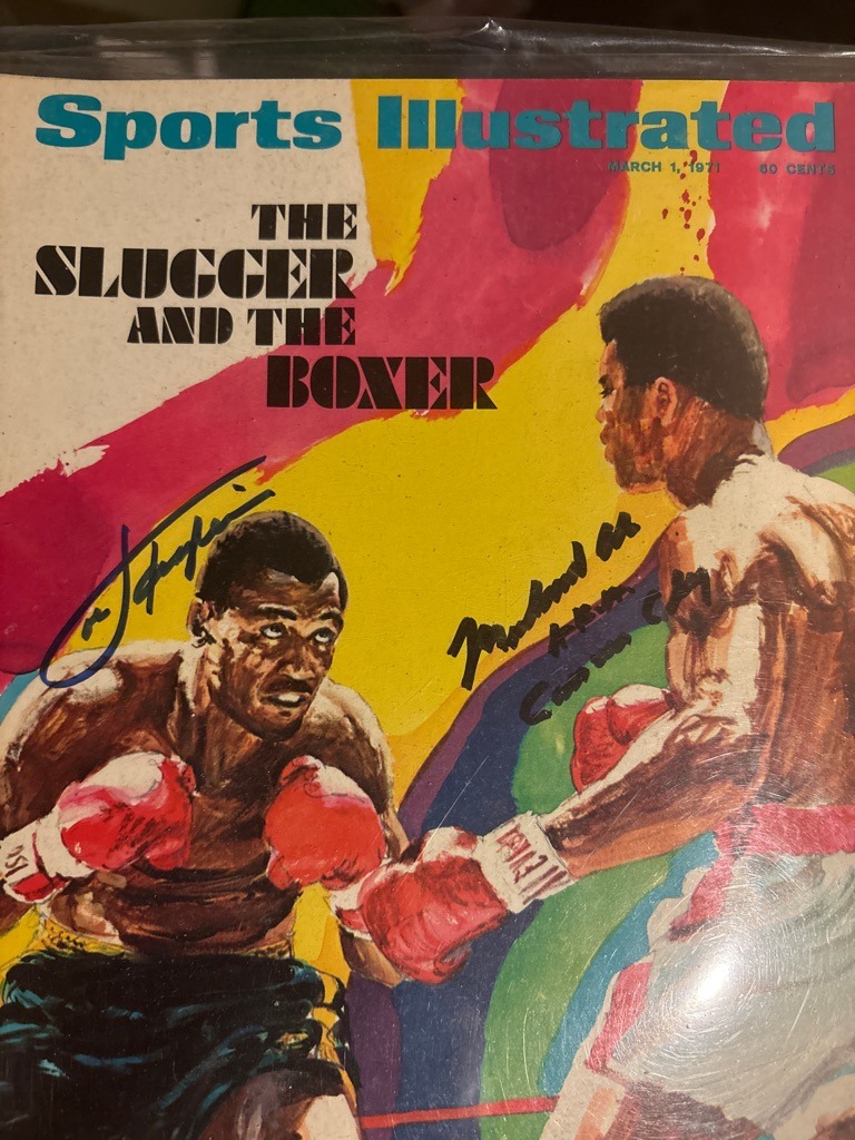 Muhammad Ali and Joe Frazier