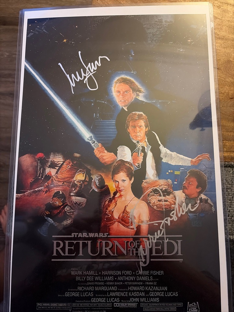 Mark Hamill and Carrie Fisher