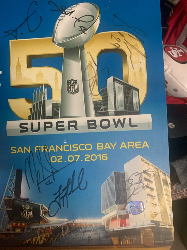 Multiple Signers (Denver Broncos members)