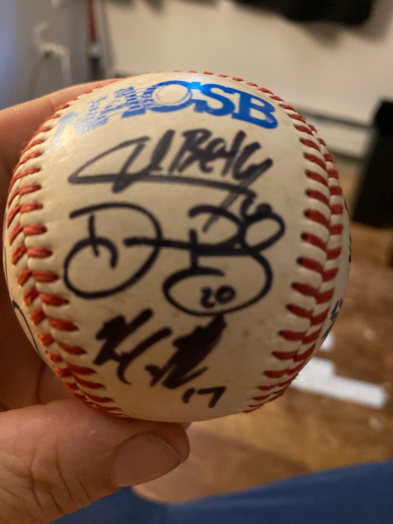 Multiple Signers (Featured prominent signature appears to be David Ortiz / Big Papi)