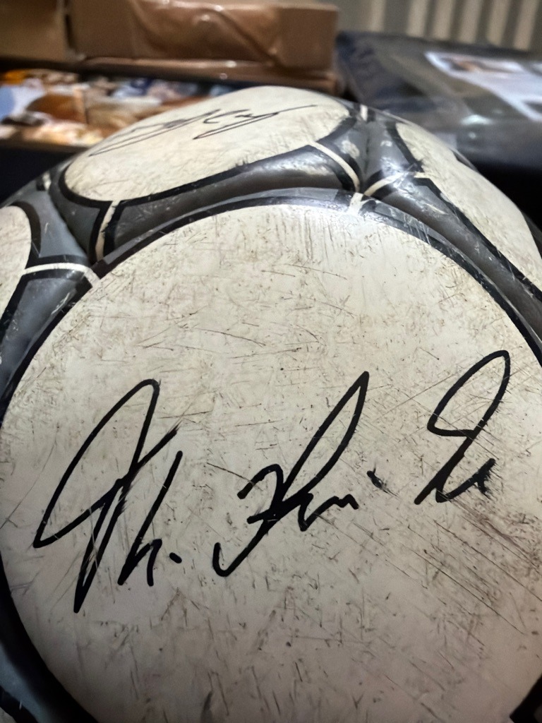 Unknown (Attributed to professional football/soccer player)
