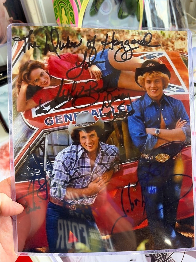 Catherine Bach, John Schneider, and Tom Wopat