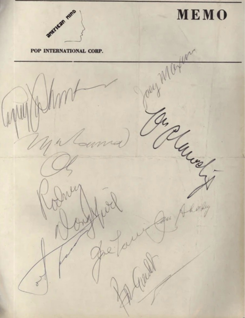 Muhammad Ali and Multiple Boxers (including Joe Louis and Joey Maxim)
